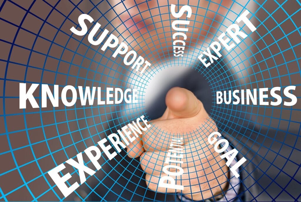 The image is symbol of the knowledge vs knowing how to apply knowledge effectively in real life.
