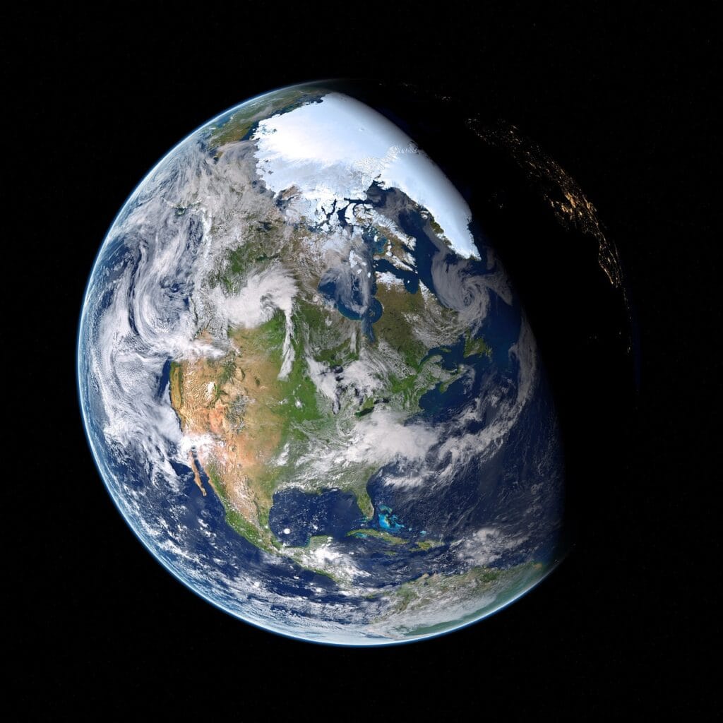 this image of universe where all creatures live,