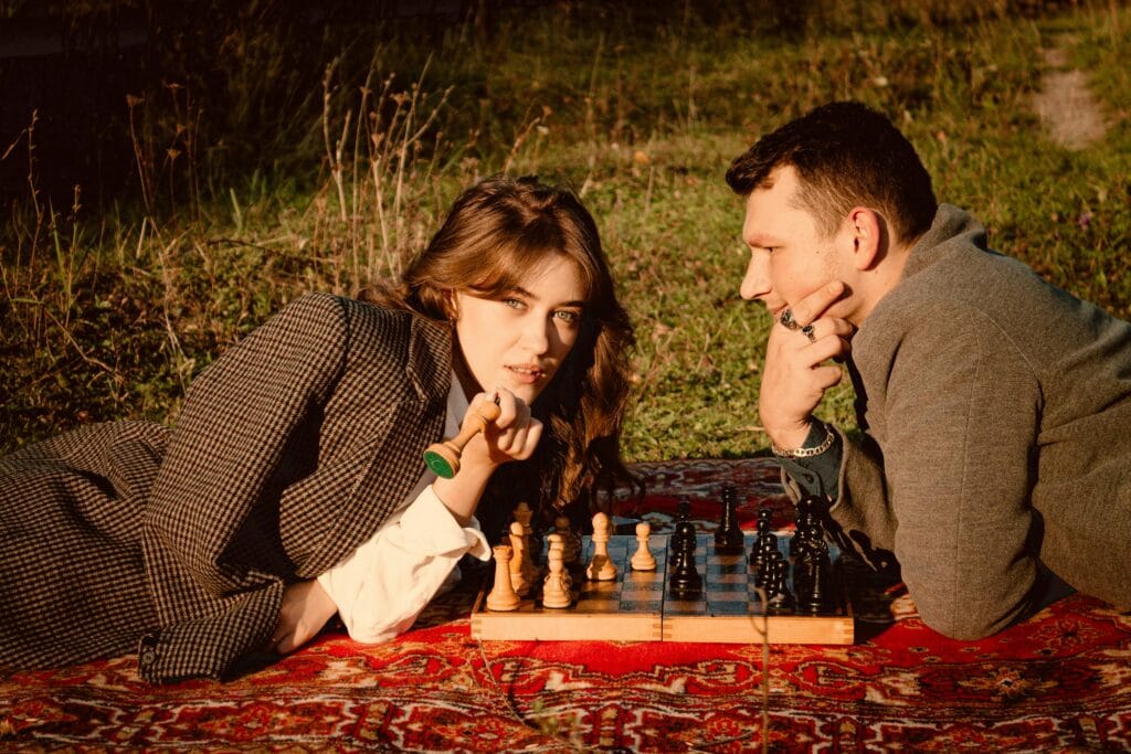 The image is representing the ambivert classical vs romantic adventure, why ambiverts crave both elegance and wild freedom.