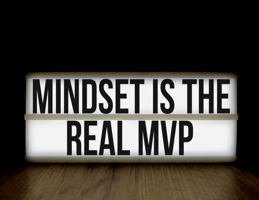 The tells us that it's must mental clarity for success.