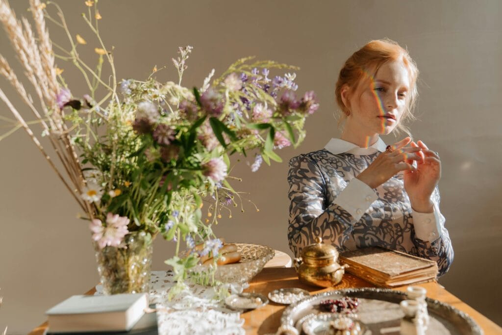 The image shows the classical vs romantic nature, why extroverts thrive in classical spaces.