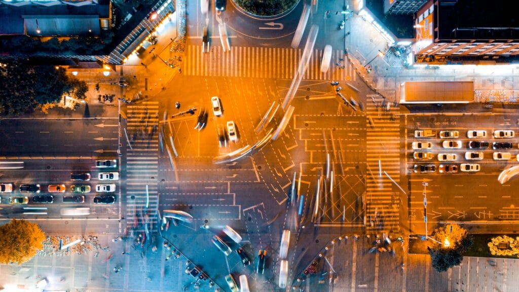 This image is showing Fast-Paced World in which we are breathing,