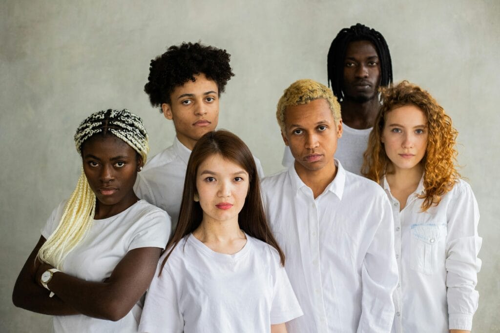 This image is representing impact of cultural environment on genetic personality traits.