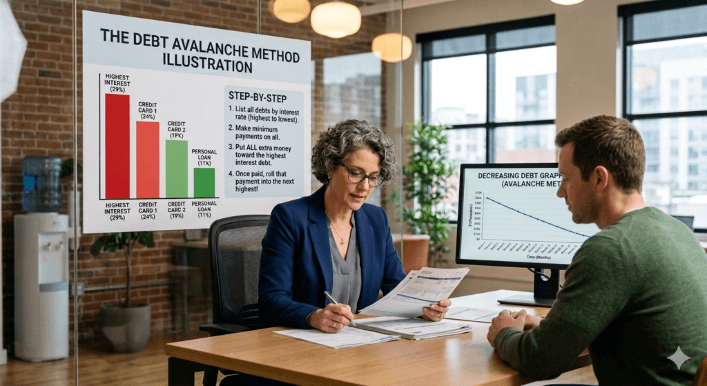 Strategies to Increase Net Worth using debt reduction and financial planning.