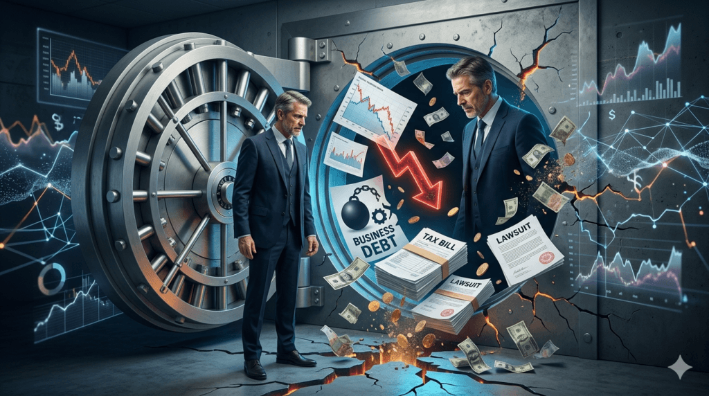 How to Protect Net Wealth from lawsuits, taxes, inflation, market crashes, and other financial threats that erode long-term wealth.