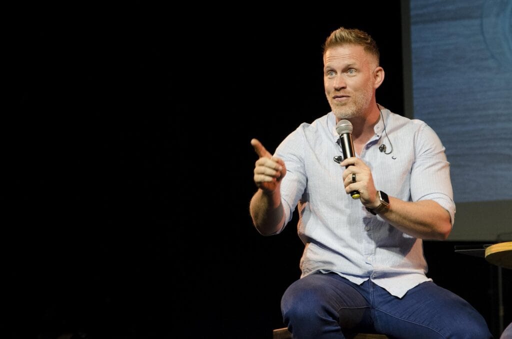 The image shows us the solution of how to overcome public speaking anxiety.