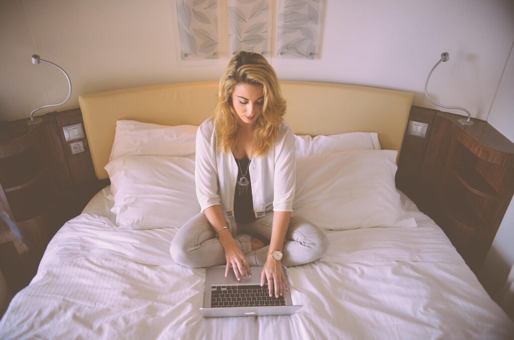Steps achieving work-life harmony by balancing productive work, family time, and personal wellness in a modern workspace.