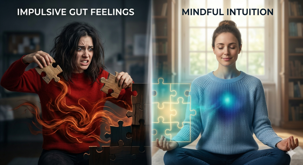 Person practicing healthy morning routines to improve mental clarity with sunlight, journaling, hydration, and a focused workspace.