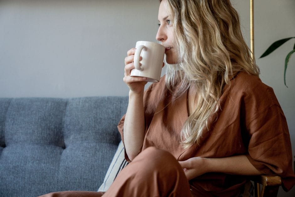 The image shows how to start a slow living lifestyle today.