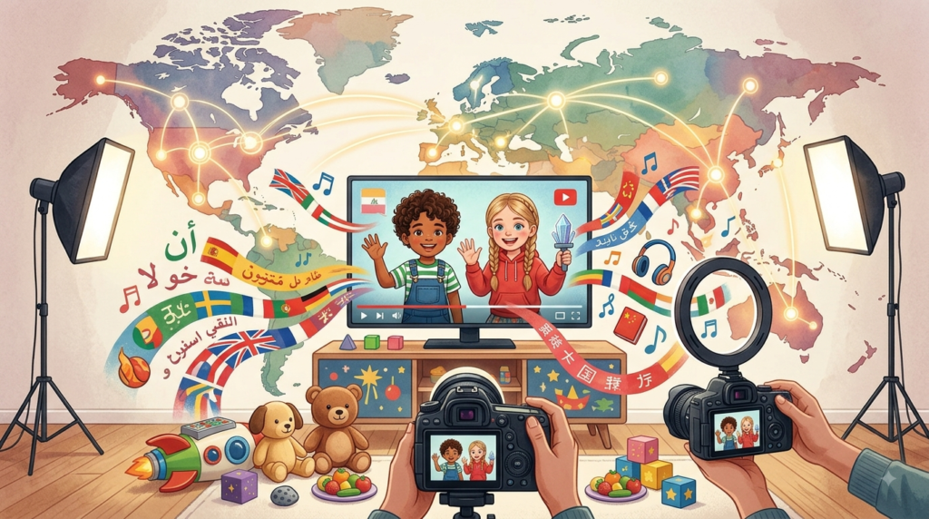 Kids Diana vs Roma YouTube channel comparison.
