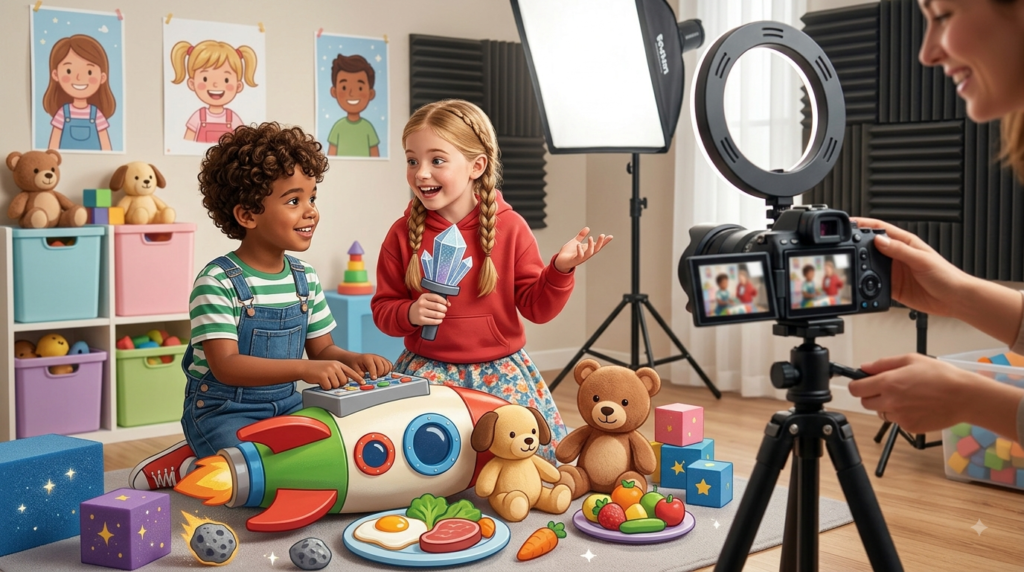 Kids Diana Show global audience and multilingual YouTube strategy.