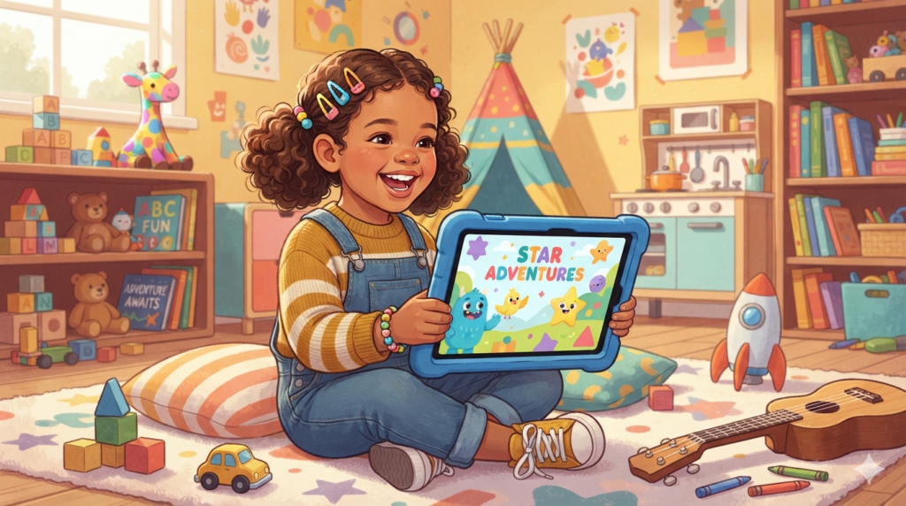 Toy unboxing and pretend play psychology for young children.