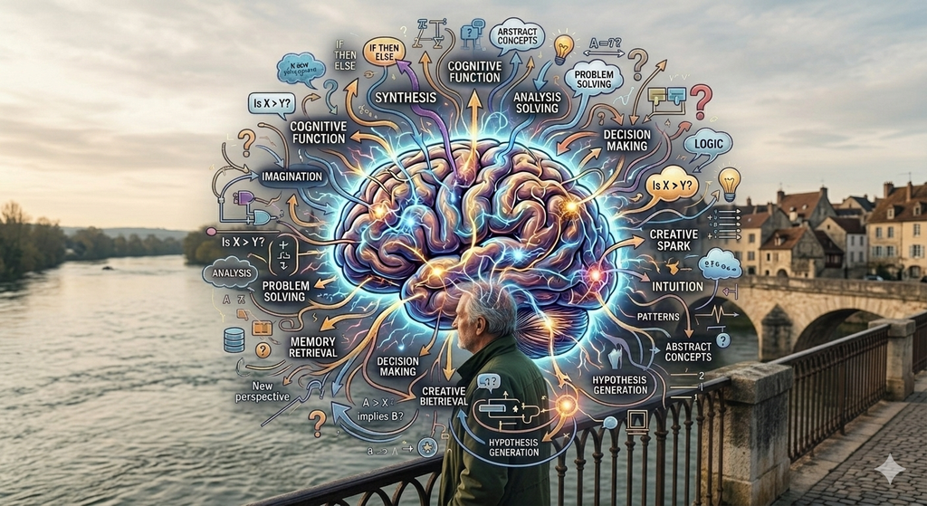 Subconscious behavioral patterns and automatic habit formation in the brain.